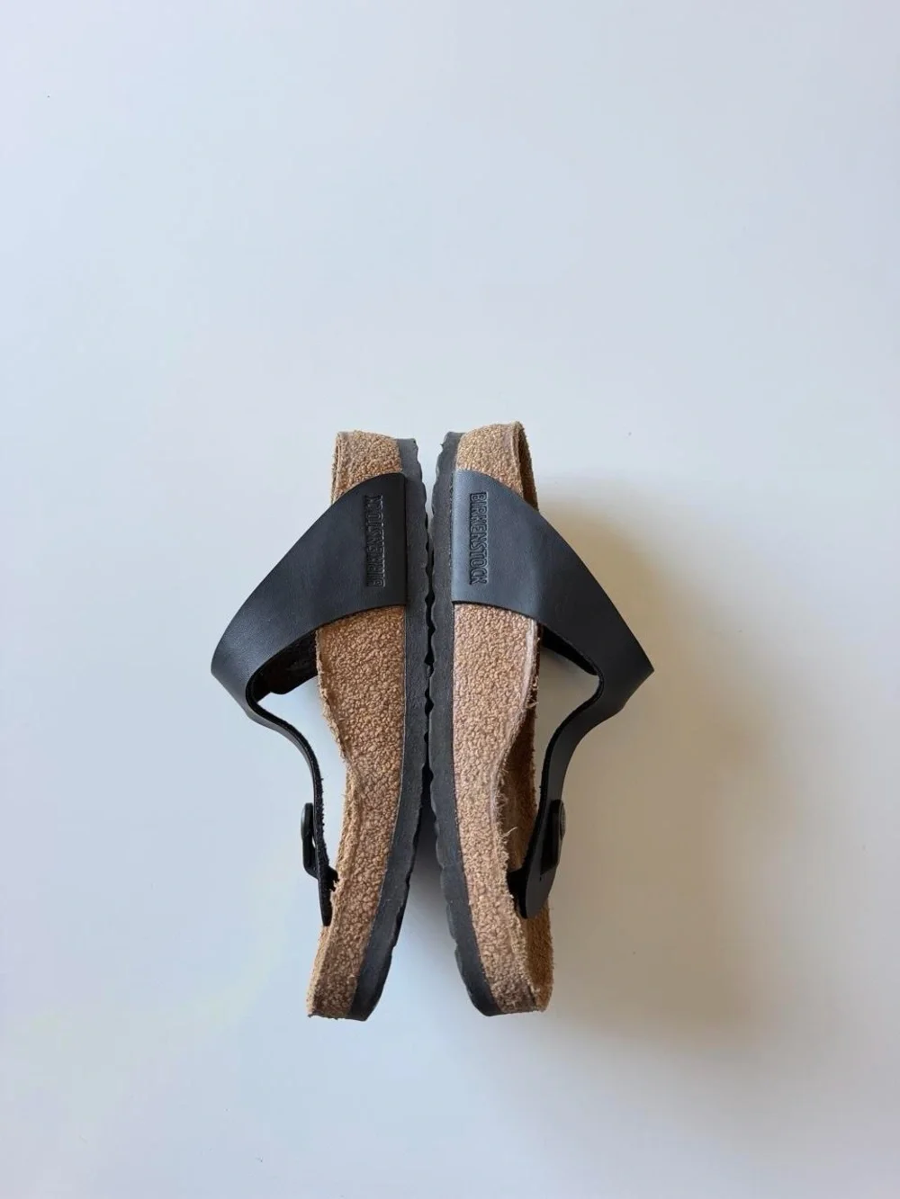 Birkenstock black gizeh sandals